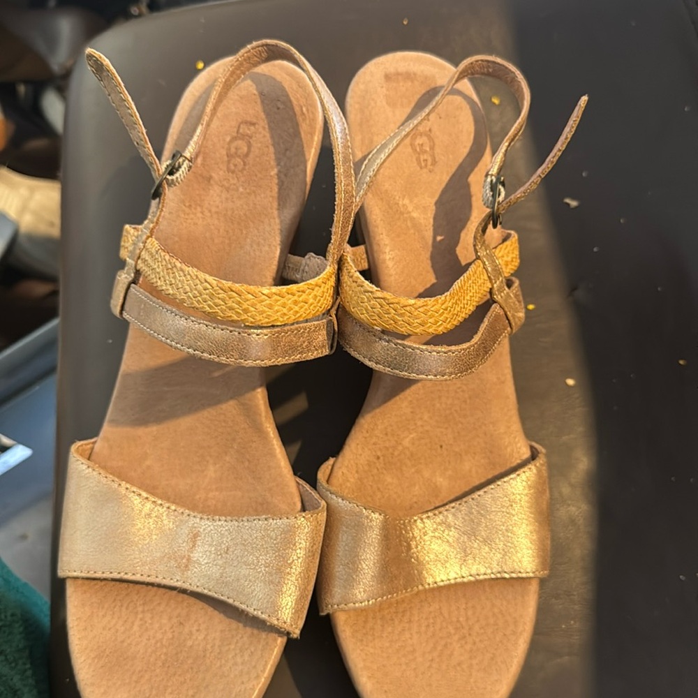 UGG Women's Gold Sandals